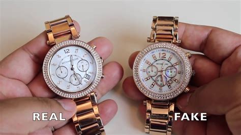 real michael kors vs fake watch|michael kors watch counterfeit.